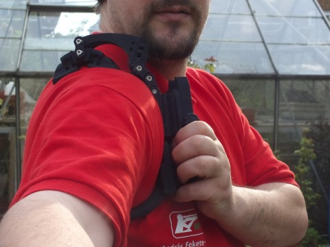 A selfie with the hook