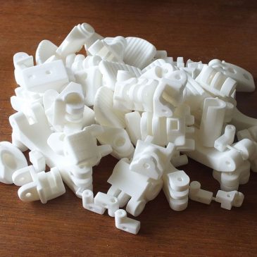 Freshly sintered parts