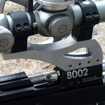 Raptor scope rail for Anschütz