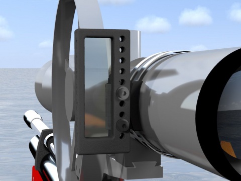 EagleEye magnifier for parallax wheel