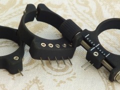 Close-up photo of the pins