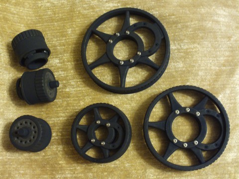 New sidewheels and turrets
